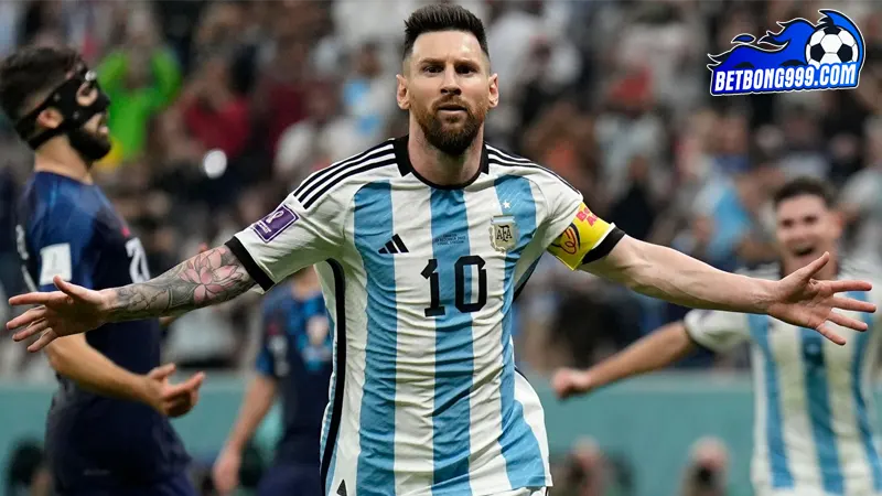 Messi trong trận chung kết World Cup